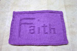 Large Faith Cloth