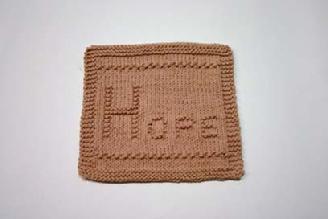 hope dishcloth pattern