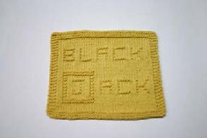 blackjack dishcloth pattern