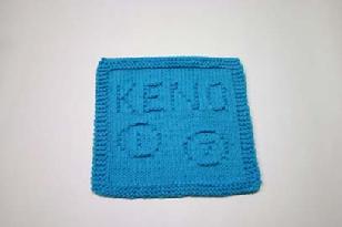 keno dishcloth pattern